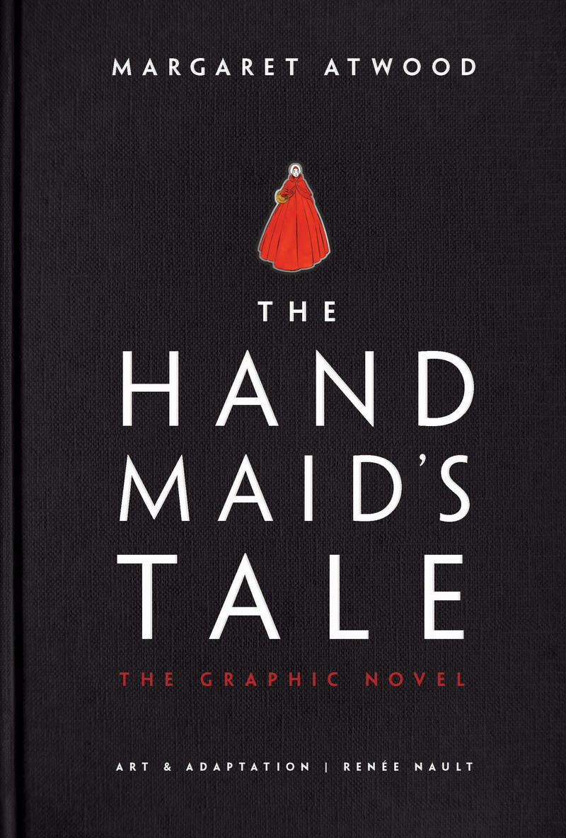 The stark cover art for the graphic novel.